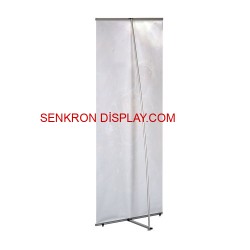Quick Banner - L Banner Tek Taraflı 60×200 CM