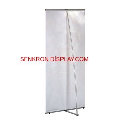 Quick Banner - L Banner Tek Taraflı 85×200 CM