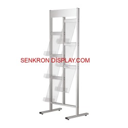 Ayaklı Broşürlük Basamaklı Stand 6XA4