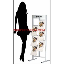 Ayaklı Broşürlük Basamaklı Stand 6XA4