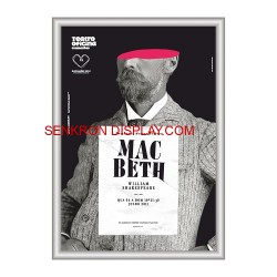 Güvenlikli Alüminyum Çerçeve - A3 29X42 25MM