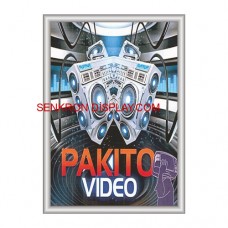 Tik Tak Çerçeve - Gönye Köşe Düz Alüminyum Çerçeve - A1 59×84 25mm