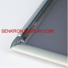 Tik Tak Çerçeve - Gönye Köşe Düz Alüminyum Çerçeve - B2 50×70 25mm