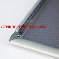 Tik Tak Çerçeve - Gönye Köşe Düz Alüminyum Çerçeve - A0 84×118 32mm