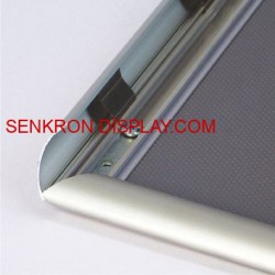 Tik Tak Çerçeve - Güvenlikli Alüminyum Çerçeve - B2 50X70 45MM