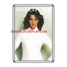 Tik Tak Çerçeve - Rondo Köşe Oval Alüminyum Çerçeve - A3 29X42 25MM