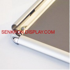 Tik Tak Çerçeve - Rondo Köşe Oval Alüminyum Çerçeve - A3 29X42 32MM