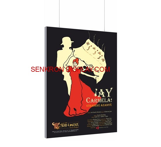 Tik Tak Çerçeve - Tekstil Çerçeve Işıksız (B1) 700x1000mm Tik Tak Çerçeve - Tekstil Çerçeve Işıksız (B1) 700x1000mm