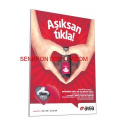 Tik Tak Çerçeve - Tekstil Çerçeve Işıksız (B3) 350x500mm