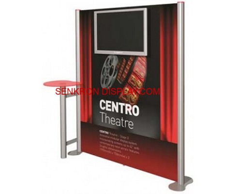 Centro Stand TV Üniteli - 2 Panel