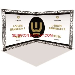 Crown Truss Stand L Tipi 300cm+300cmx240cm