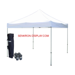 Gazebo Tente Beyaz Tavan 3×3