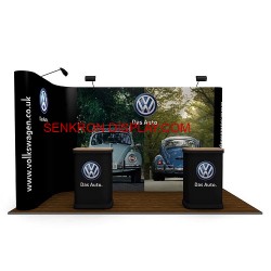 Örümcek Stand L Köşe Corner 1x4 Panel