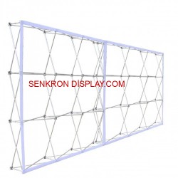 Örümcek Stand Kumaş 3x6 / 6 Panel