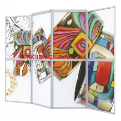 Panset Stand 8 Panel Alınlıksız