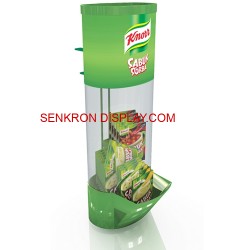 Plastik Çapraz Sergileme Standları - 04