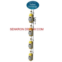 Plastik Çapraz Sergileme Standları - 40