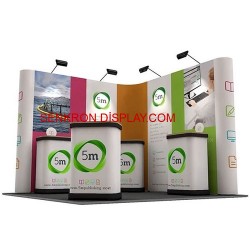 Pop Up Stand L Köşe Corner 2x2 Panel
