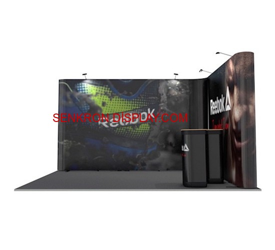 Pop Up Stand L Köşe Corner 4x4 Panel