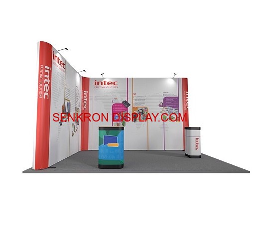 Pop Up Stand L Köşe Corner 4x5 Panel Pop Up Stand L Köşe Corner 4x5 Panel