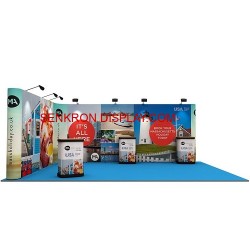 Pop Up Stand L Köşe Corner 4x6 Panel