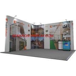 Pop Up Stand L Köşe Corner 5x5 Panel