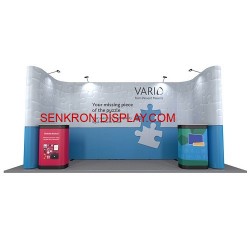 Pop Up Stand U Köşe Corner 1x4x1 Panel