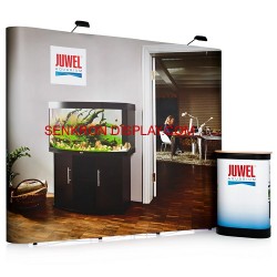 Pop Up Stand Düz 3x3 / 3 Panel