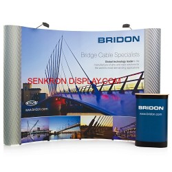 Pop Up Stand Oval Görsel Değişim 3×5 (5 Panel)