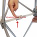 Pop Up Stand Kumaş 3x3 / 3 Panel