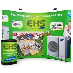 Pop Up Stand Oval 3x4 / 4 Panel