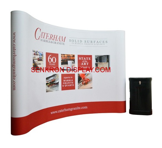 Pop Up Stand Oval 3x5 / 5 Panel Pop Up Stand Oval 3x5 / 5 Panel