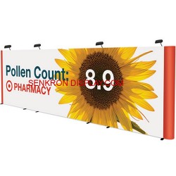 Pop Up Stand Uzun - Yüksek Model Düz 4x7