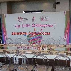 Sahne Arkası Backdrop - 3M x 4M