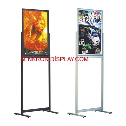 Sürgülü Afiş Standı Yarım 700X1000MM