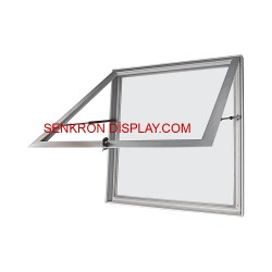 İlan Panosu Amortisörlü Dış Mekan Sac Zeminli 21A4