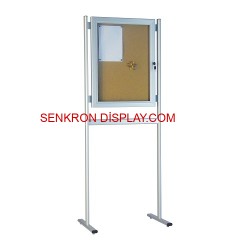 İlan Panosu T Ayaklı Mantar Zeminli 4A4 500X700MM