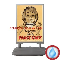 Kaldırım Panosu Su Geçirmez - Su Tabanlı Poster Pano B1 700X1000 MM