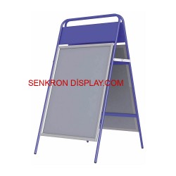 Kaldırım Panosu Demir Klasik A Pano Alınlıklı A1 594X841 MM