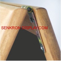 Yazı Tahtası Dış Mekan Ahşap A Pano 66X99CM